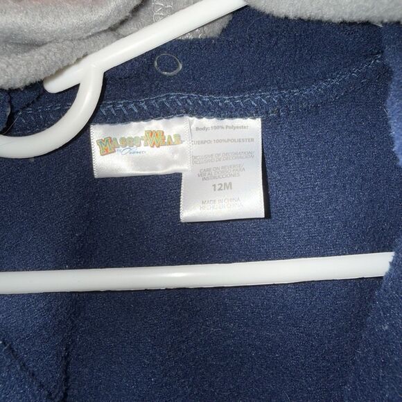 Dallas Cowboys Toddler Costume Dress up Outfit with Removable Hood Hat 12 Months - Picture 6 of 8